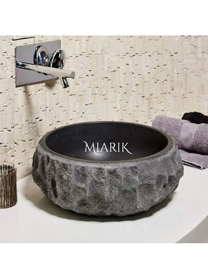 Miarik Design Mermer Patlatma Lavabo