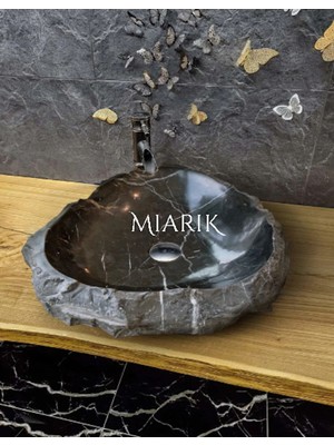 Miarik Design Mermer Patlatma Lavabo