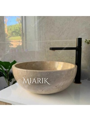 Miarik Design Mermer Çanak Lavabo