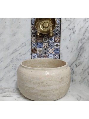 Miarik Design Mermer Kulaksız Kurna