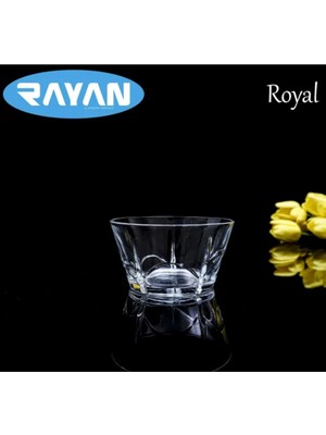 Hace Bazaar Royal Bowl Tekli Cam Kase -82687