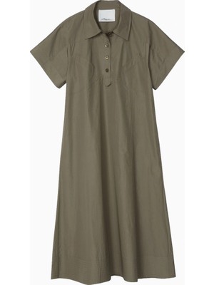 3.1 Phillip Lim Poplin Trapeze Tasarım Kadın Gömlek Elbise