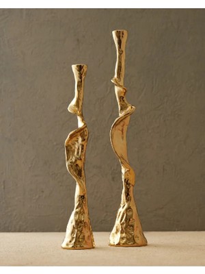 Miarik Design Helezon Şamdan Mumluk - 2li