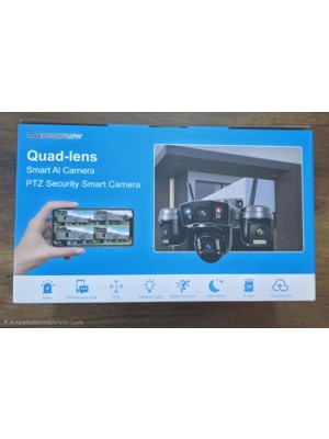 Acme Iprocam 202WPLUS 4 Kameralı Çakarlı Wifi Akıllı Kamera