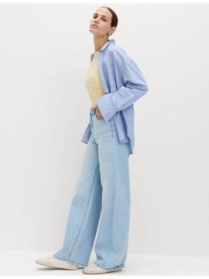 Marks & Spencer Wide Leg Kadın Jean