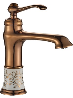 LPD Vi̇ctori̇a Porselen Desenli̇ Lavabo Bataryası