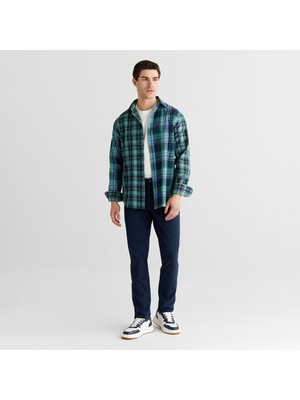 Gant Erkek Mavi Slim Fit  Pantolon
