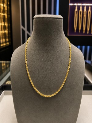 285MM Halat Altın Zincir