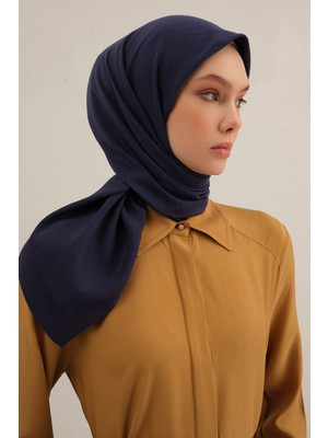 Armine Lacivert B. Lyocell Eşarp 01