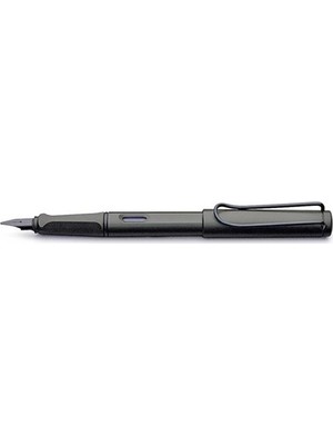 Lamy Dolmakalem Safari Mat Siyah 17-F Renkli Dolma Kalem 1 Adet Plastik Gövde ile