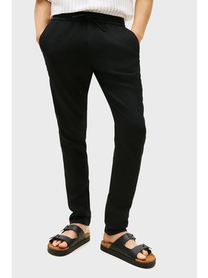 Tommy Hilfiger Keten Tapered Fit Daralan Paça Chino Pantolon Erkek Pantolon MW0MW42336 Bds