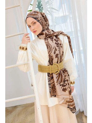 Yare Silk Home Urban Hours Aurora  Mayda Şal 81029-15