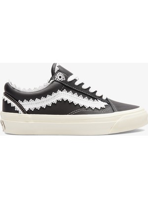Vans Lx Old Skool Unisex Siyah Sneaker Kauçuk Tabanlı Dayanıklı Süet ve Kanvas Yapı