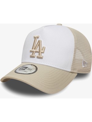 New Era League Ess Trucker Unisex Bej Şapka.-