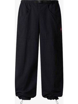 The North Face Red Box Nylon Belted Erkek Siyah Pantolon.-