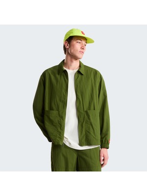 The North Face Red Box Nylon L/s Erkek Yeşil Gömlek.-