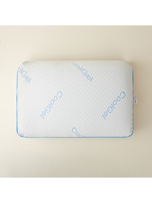 Evidea Soft Jelli Serinletici Visko Yastık - Beyaz - 40X60X13 cm
