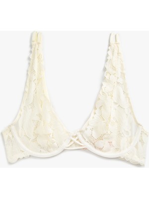 Koton Dantel Detaylı Bridal Sütyen Balenli
