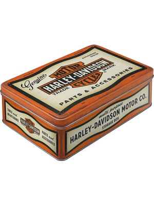 Nostalgic Art Harley-Davidson - Parts & Accessories Metal Saklama Kutusu 2,5 L