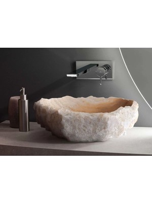 Miarik Design Mermer Patlatma Lavabo
