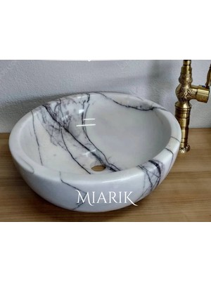 Miarik Design Mermer Çanak Lavabo
