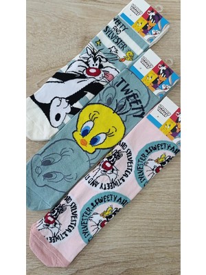 3 Çift Disney Çorap Pamuk 36-40 Numara