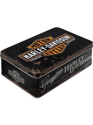 Nostalgic Art Harley-Davidson - Genuine Metal Saklama Kutusu 2,5 L