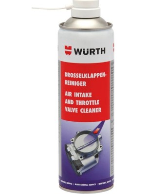 Würth Benzinli Motor Boğaz Kelebeği Temizleyici 500 ML Etkili Temizlik ve Kolay Uygulama