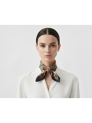 Lara Shawls Animal Figürlü Fular