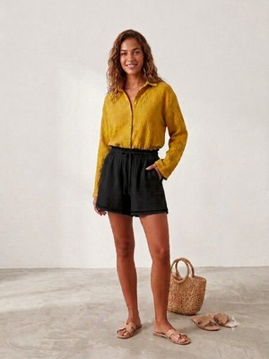 Meltem Collection Müslin Kısa Şort