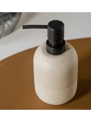 Miarik Design Traverten Mermer Sıvı Sabunluk