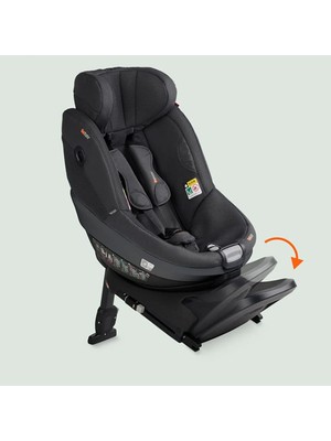 BeSafe Beyond2 360 B Bundle I-Size Oto Koltuğu Antrasit 9-36 kg Kapasite ile 360 Derece Dönebilen