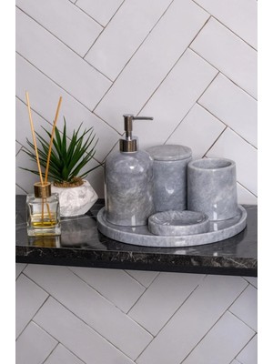 Miarik Design Mermer Banyo Seti