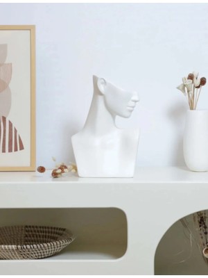 Miarik Design Dekoratif Seramik Büst