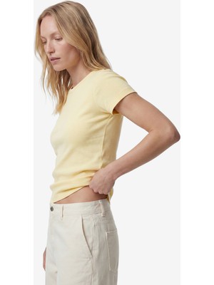 Koton Pamuklu Slim Fit Bisiklet Yaka Kısa Kollu Tişört