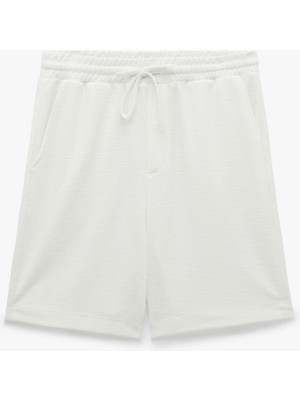 Koton Regular Fit Cepli Bermuda Beli Bağcıklı Şort