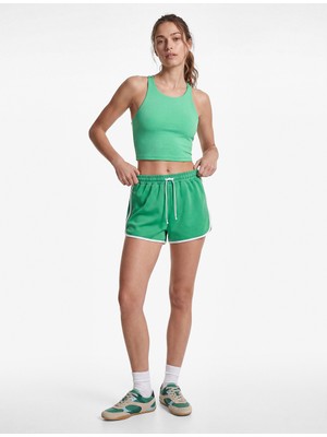 Koton Slim Fit Ip Askılı Sırt Detaylı Sporcu Sütyeni