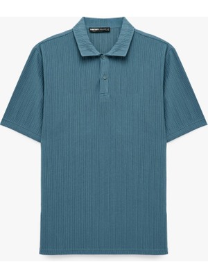 Koton Regular Fit Kısa Kollu Düğmeli Polo Yaka Tişört