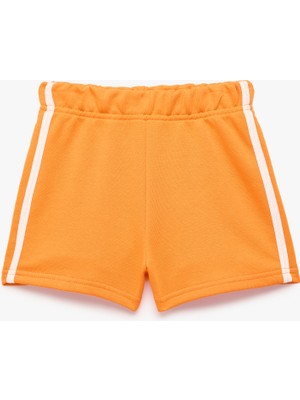 Koton Beli Lastikli Pamuk Karışımlı Basic Şort