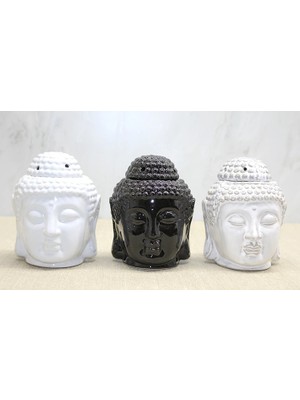 Seramik Buda Büstü Buhurdanlık ALK4447