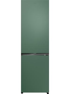 Candy CNCQ2T518EG Kombi Tipi No Frost Buzdolabı E Enerji Sınıfı 279 Lt Yeşil Renkli Şık Tasarım