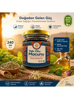 Zenvia Yakı Otu Macunu Erkekler Için Yaşam Konforuna Destek Bitkisel Prost.at Macunu 240 gr