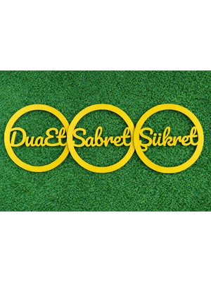 Monero Sabret Şükret Dua Et Kasnak