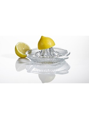 Yerli Üretim Paşabahçe Cam Limon Sıkacağı 130 mm Çapında Şık Mutfak Aksesuarı