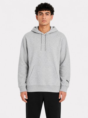 Puma Nordics Blank Hoodie Erkek Gri Sweatshirt 63044001
