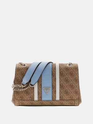 Guess Noelle Iı Dönüştürülebilir Kapaklı Kadın  Omuz Çantası HWBS9672210-LLU