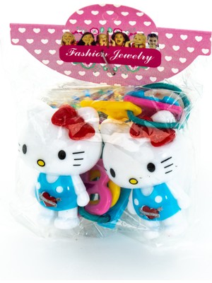 Biem Accessory Biem Hello Kitty Lastik Toka Mavi