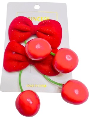 Biem Accessory Biem Kirazlı Yan Toka