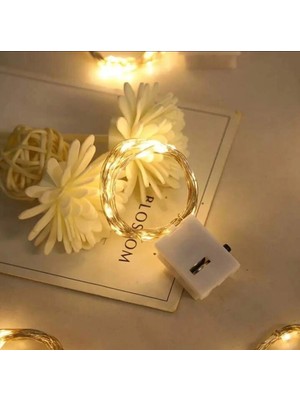 2m Pilli Peri LED Gün Işığı 50'li Paket