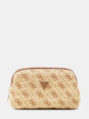 Guess Kirsten Küçük Makyaj Kadın Kahverengi Makyaj Çantası PW7575P6390-NRC